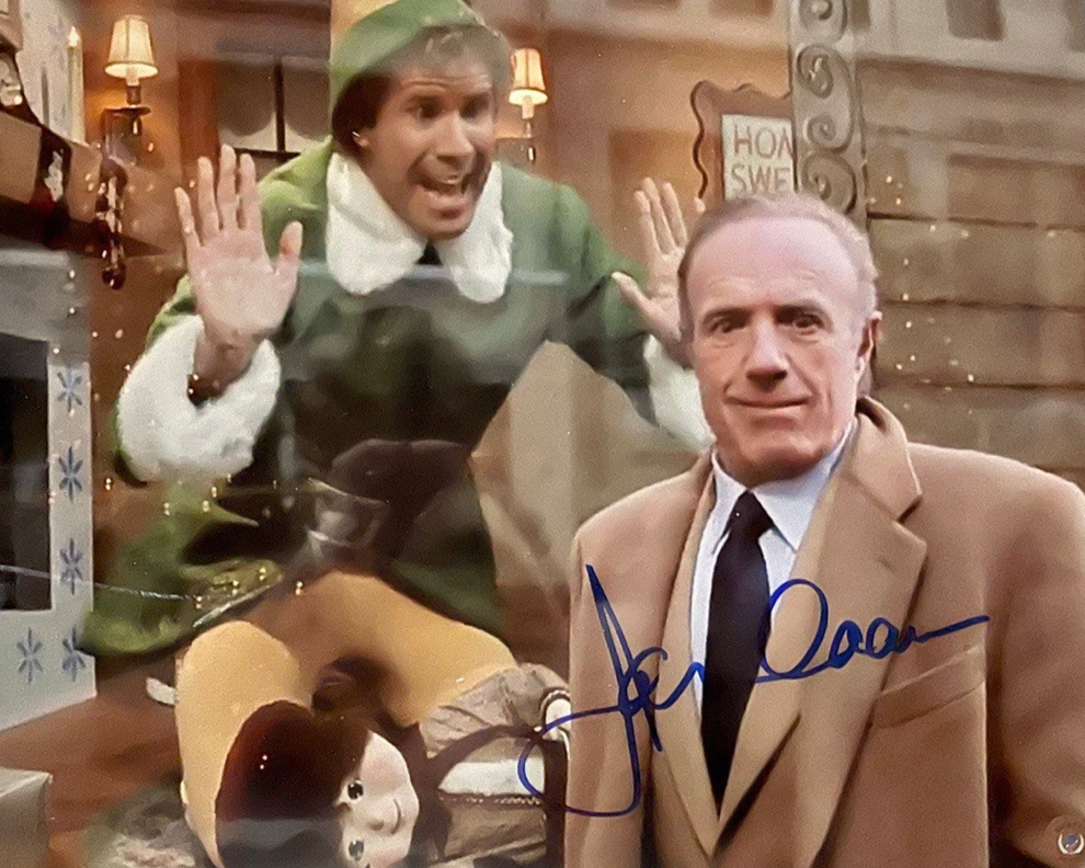 James Caan Signed 11x14 Photo (Elf) - Beckett COA
